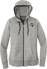 Mercer Chiefs New Era Ladies French Terry Full-Zip Hoodie