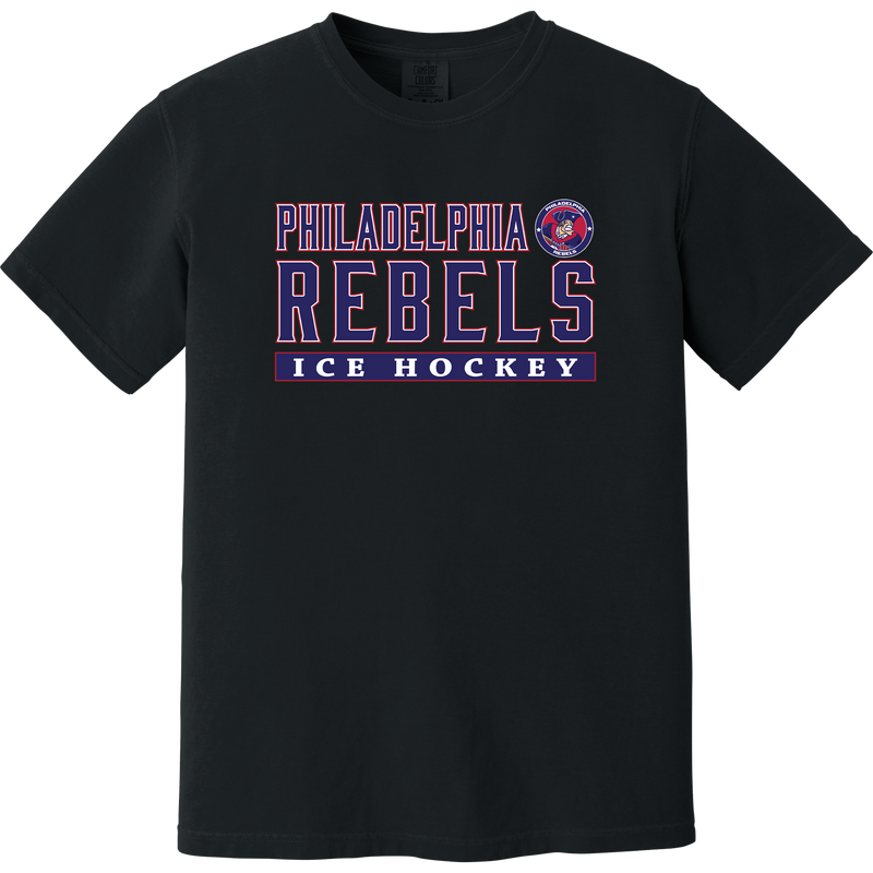 Philadelphia Rebels Heavyweight Ring Spun Tee