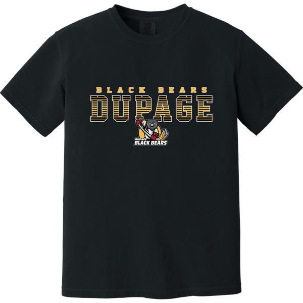 Dupage Black Bears Heavyweight Ring Spun Tee