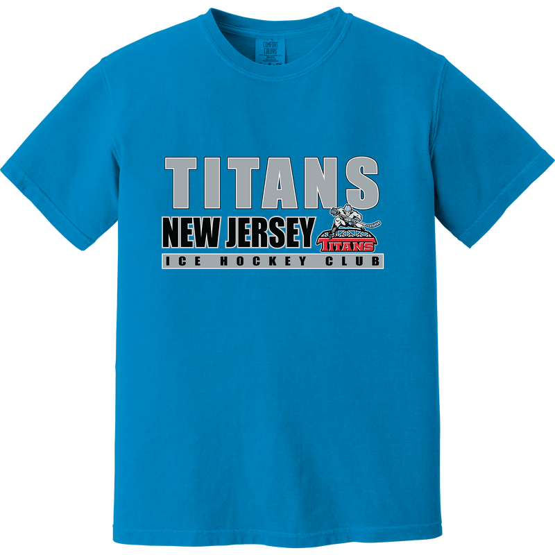 NJ Titans Heavyweight Ring Spun Tee