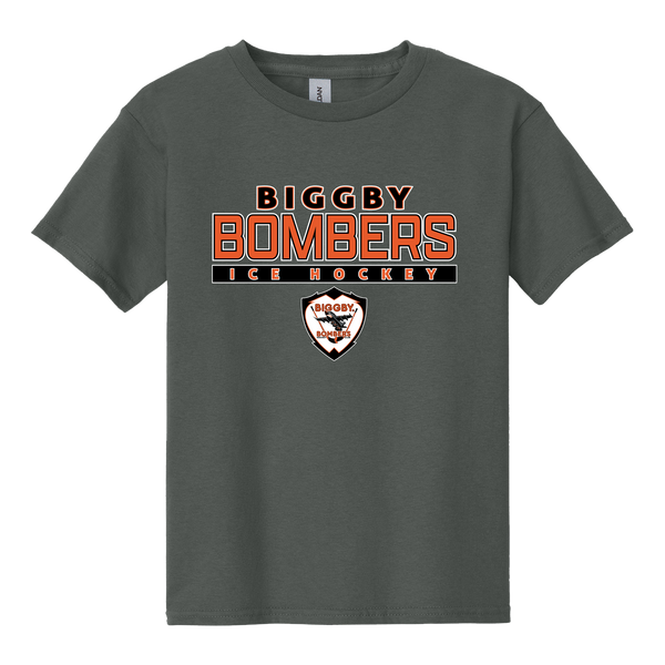 Biggby Bombers Youth Heavy Cotton 100% Cotton T-Shirt