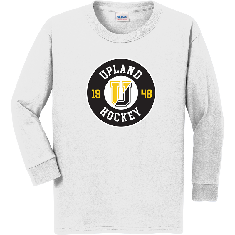 Upland Hockey Youth Heavy Cotton Long Sleeve T-Shirt