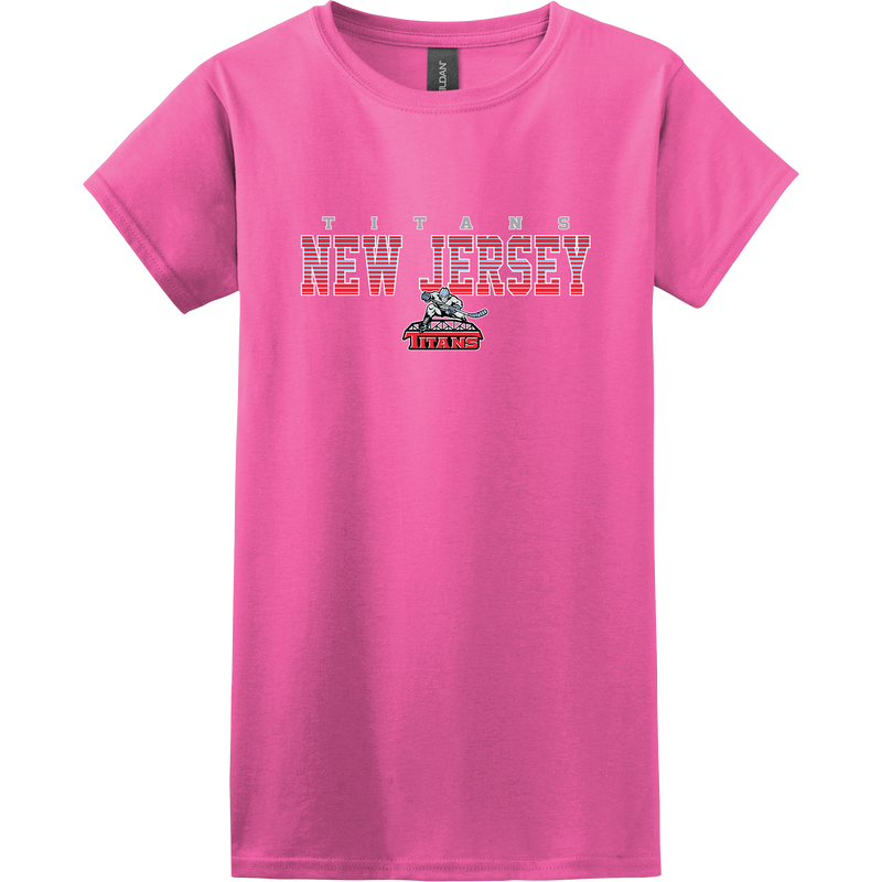 NJ Titans Softstyle Ladies' T-Shirt