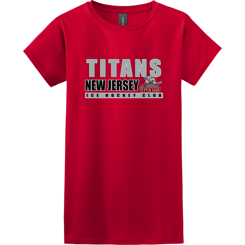 NJ Titans Softstyle Ladies' T-Shirt