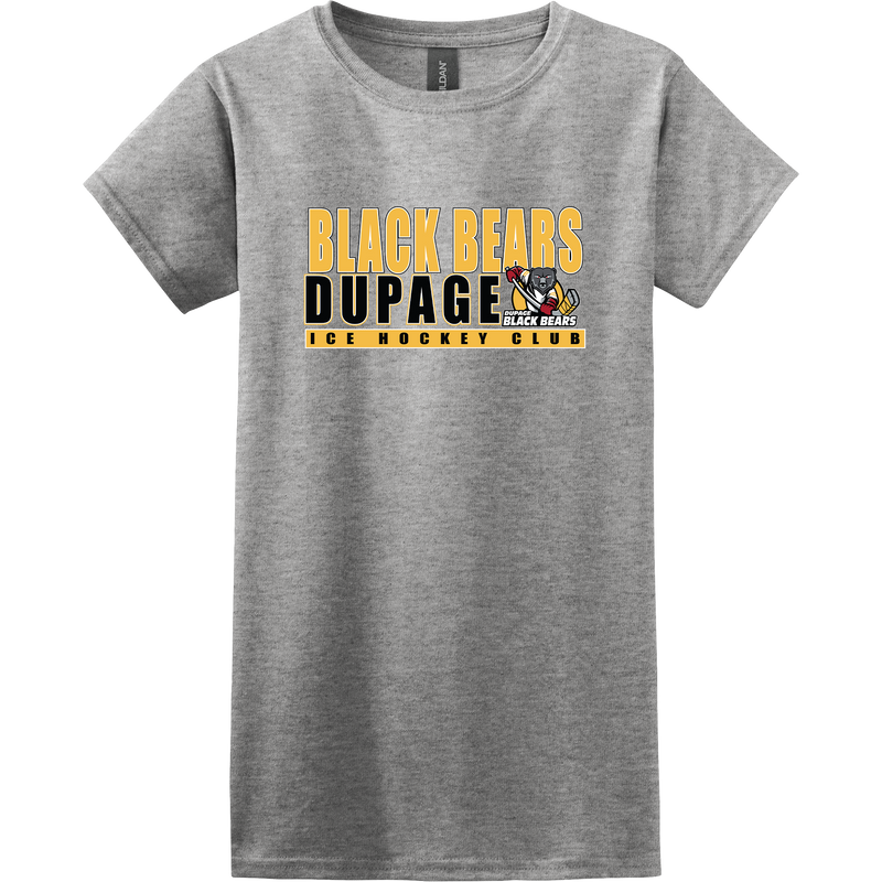 Dupage Black Bears Softstyle Ladies' T-Shirt