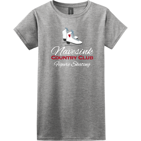 Navesink Figure Skating Softstyle Ladies' T-Shirt