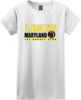 MD Jr. Black Bears Softstyle Ladies' T-Shirt