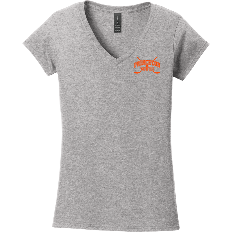 PYH Softstyle Ladies Fit V-Neck T-Shirt