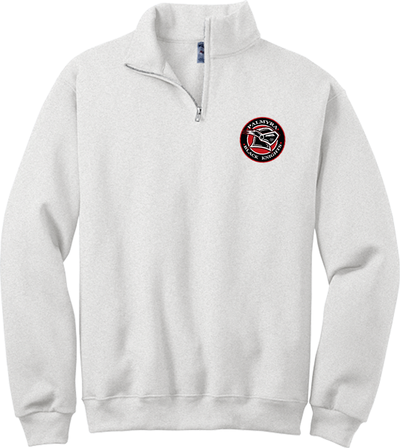 Palmyra Black Knights NuBlend 1/4-Zip Cadet Collar Sweatshirt