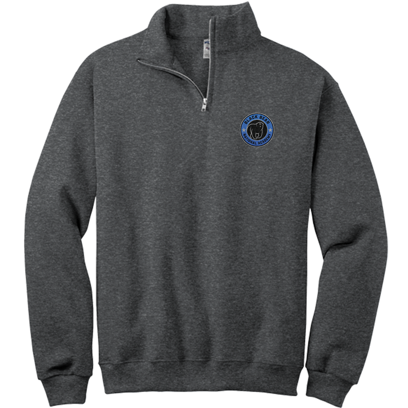 Black Bear National Academy NuBlend 1/4-Zip Cadet Collar Sweatshirt