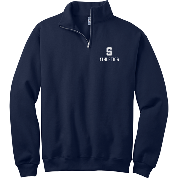 Midd South Athletics NuBlend 1/4-Zip Cadet Collar Sweatshirt