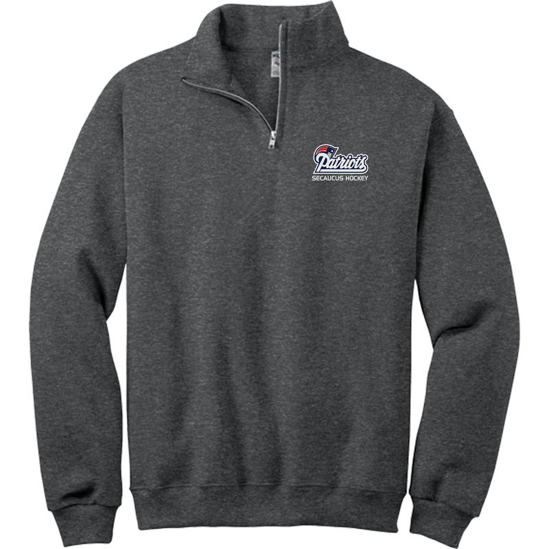 Secaucus Patriots NuBlend 1/4-Zip Cadet Collar Sweatshirt