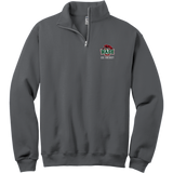 Wash U NuBlend 1/4-Zip Cadet Collar Sweatshirt