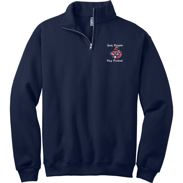 Kennedy Lady Knights NuBlend 1/4-Zip Cadet Collar Sweatshirt