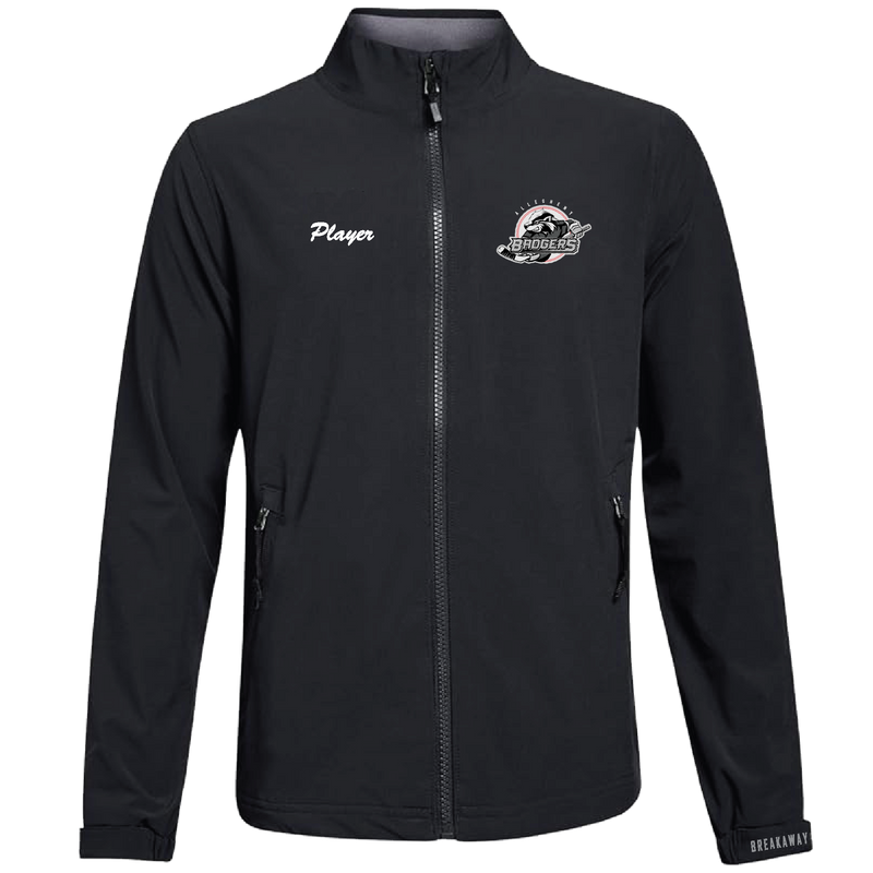 Youth Breakaway Midweight Warm Up Jacket (Allegheny Badgers)