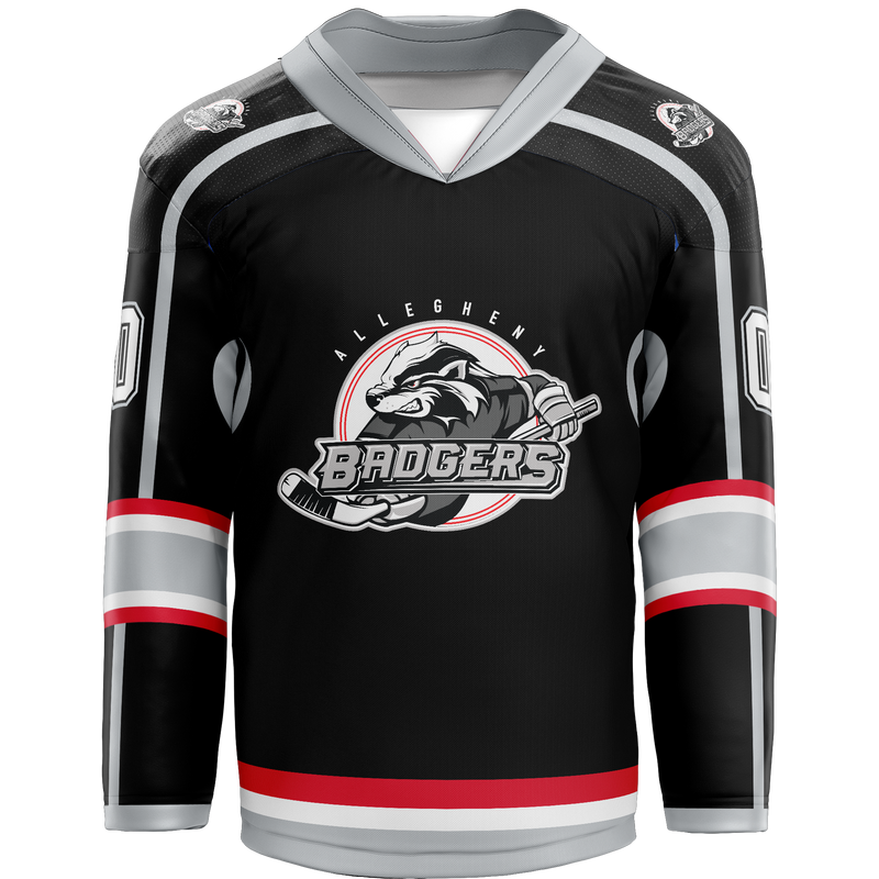 Allegheny Badgers Youth Goalie Sublimated Jersey