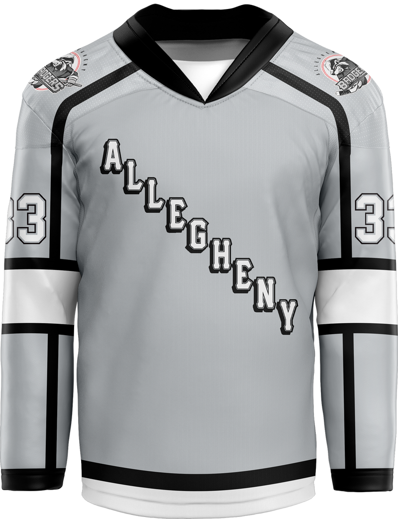 Allegheny Badgers Youth Goalie Sublimated Jersey