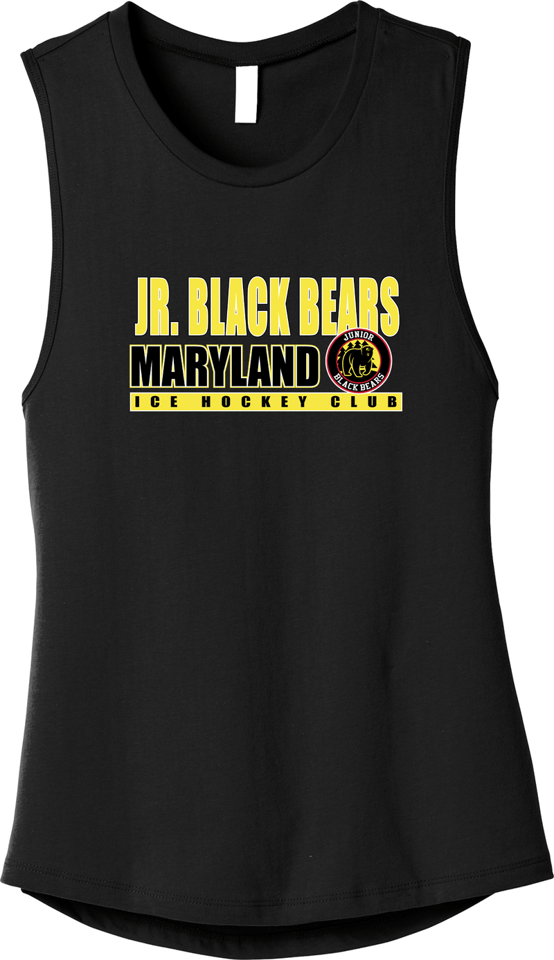 MD Jr. Black Bears Womens Jersey Muscle Tank