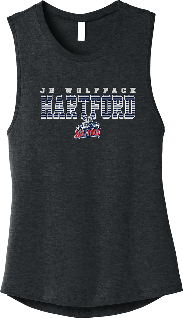 Hartford Jr. Wolfpack Womens Jersey Muscle Tank