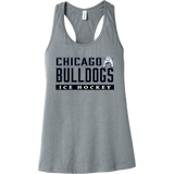 Chicago Bulldogs Womens Jersey Racerback Tank