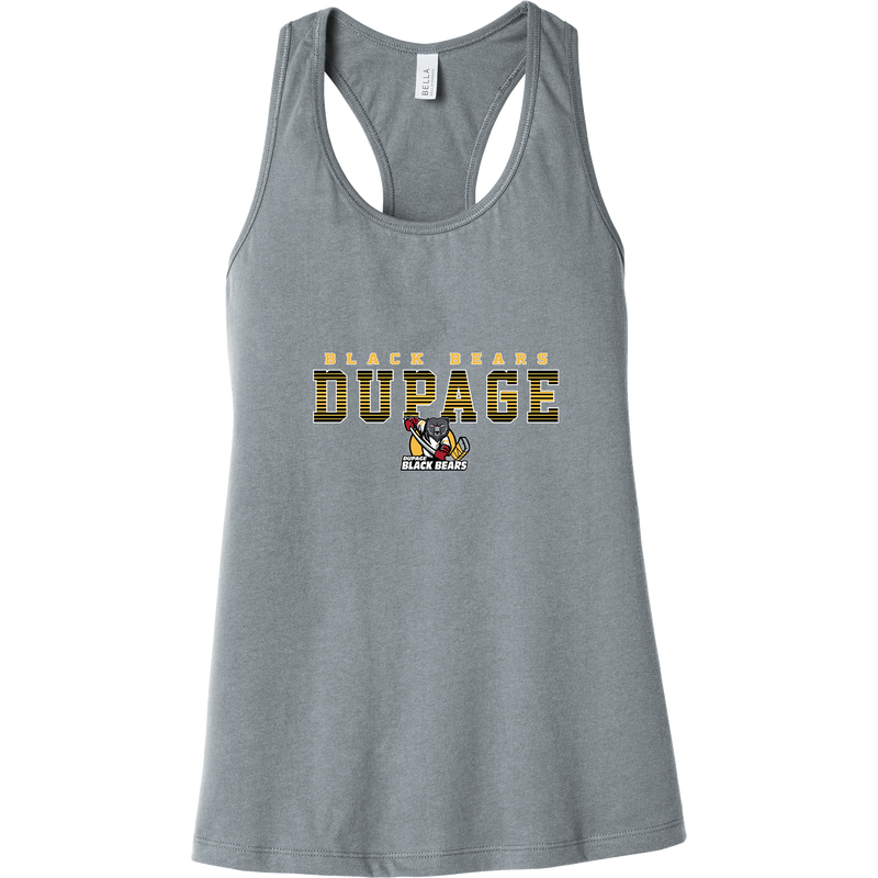 Dupage Black Bears Womens Jersey Racerback Tank