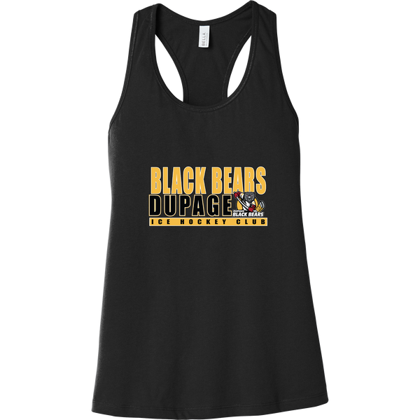 Dupage Black Bears Womens Jersey Racerback Tank