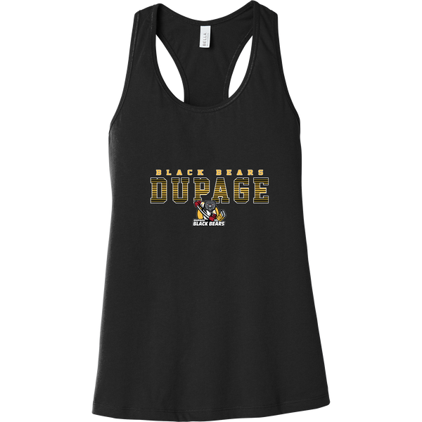 Dupage Black Bears Womens Jersey Racerback Tank