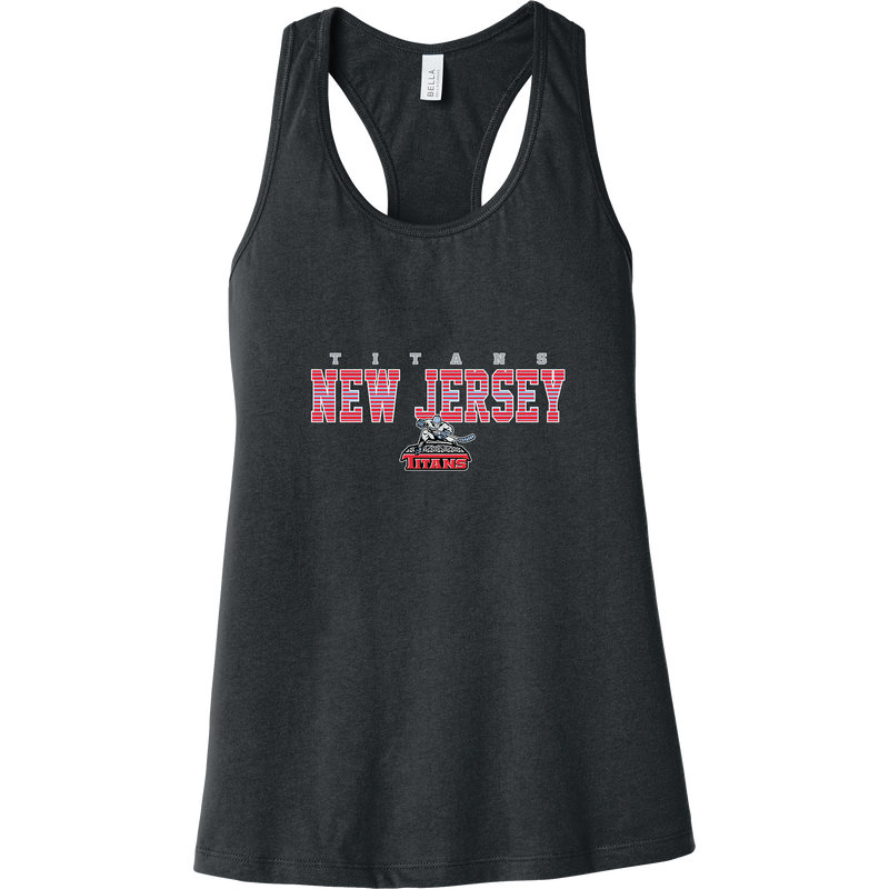 NJ Titans Womens Jersey Racerback Tank