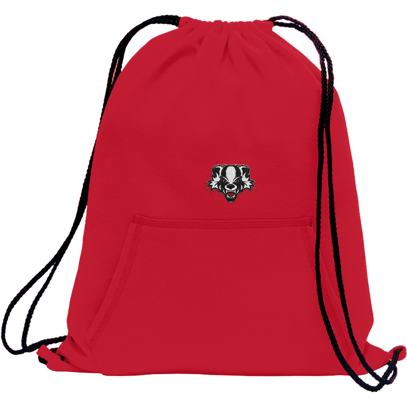 Scary Badgers Core Fleece Sweatshirt Cinch Pack