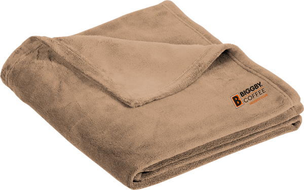 Biggby Coffee Hockey Club Ultra Plush Blanket