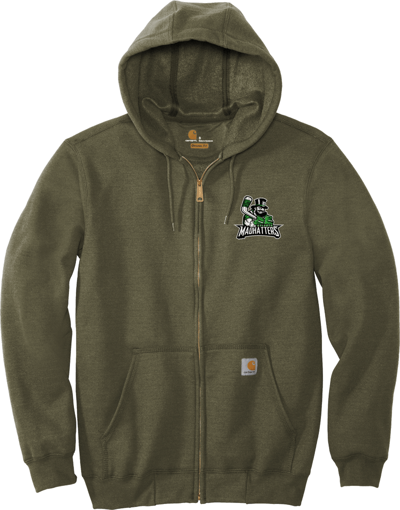 Atlanta Madhatters Carhartt Midweight Hooded Zip-Front Sweatshirt