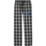 Kennett Track Flannel Plaid Pant