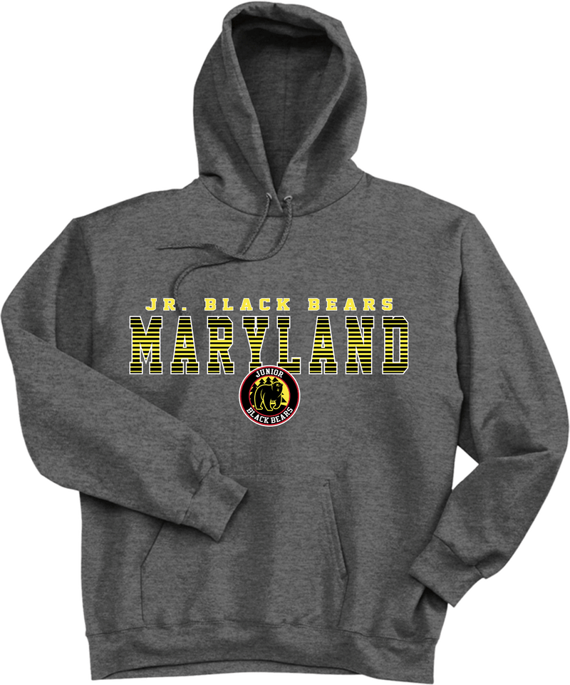 MD Jr. Black Bears Ultimate Cotton - Pullover Hooded Sweatshirt