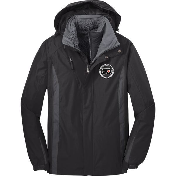 Philadelphia Flyers Elite Colorblock 3-in-1 Jacket