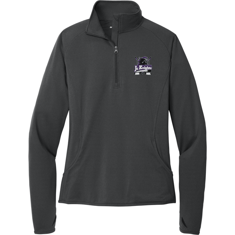 Old Bridge Jr. Knights Ladies Sport-Wick Stretch 1/4-Zip Pullover