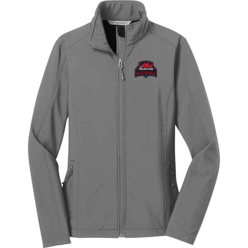 Philadelphia Resistance Ladies Core Soft Shell Jacket