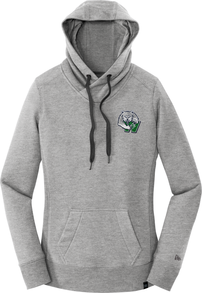 Woodbridge Wolfpack New Era Ladies French Terry Pullover Hoodie