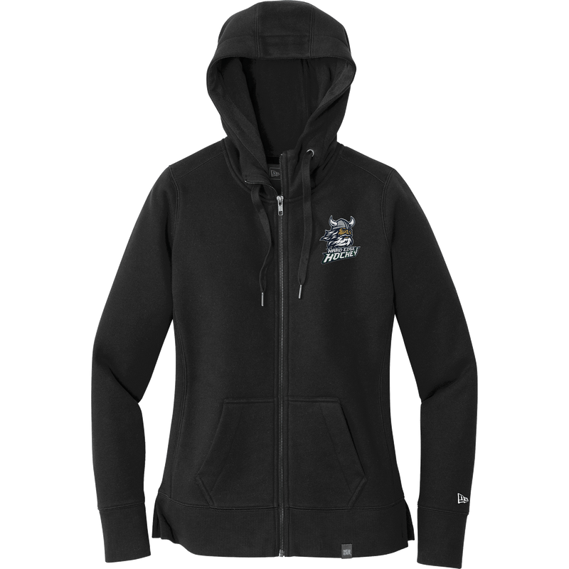 Hard Edge Hockey New Era Ladies French Terry Full-Zip Hoodie