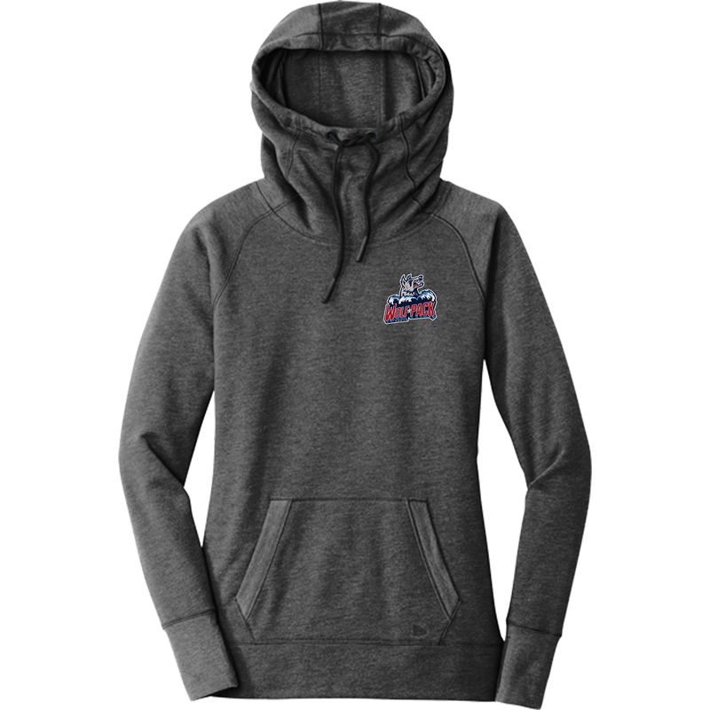 CT Wolfpack South New Era Ladies Tri-Blend Fleece Pullover Hoodie