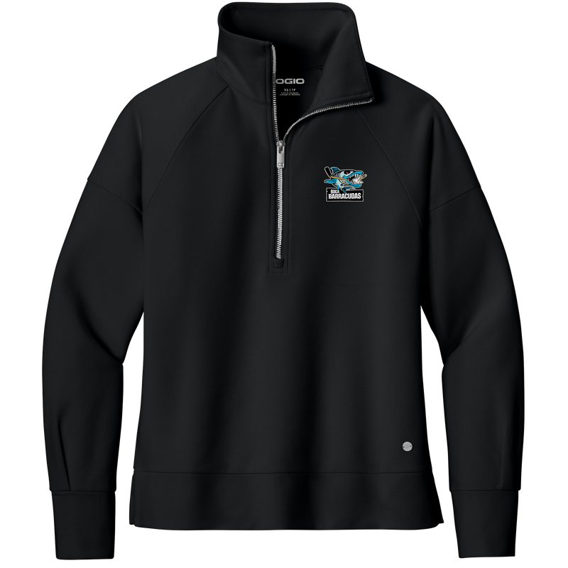 Boca Barracudas OGIO Women's Luuma 1/2-Zip