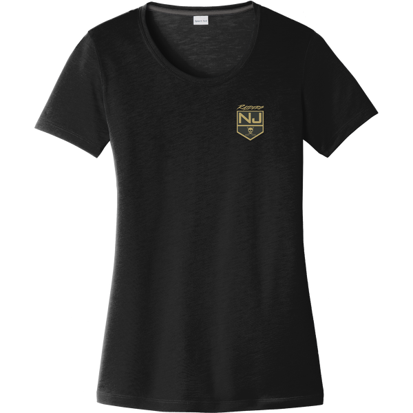 NJ Raiders Ladies PosiCharge Competitor Cotton Touch Scoop Neck Tee