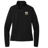 HVM Bulldogs Ladies Sport-Wick Stretch 1/4-Zip Pullover