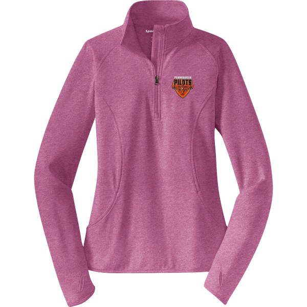 Pennsauken Pilots Ladies Sport-Wick Stretch 1/4-Zip Pullover