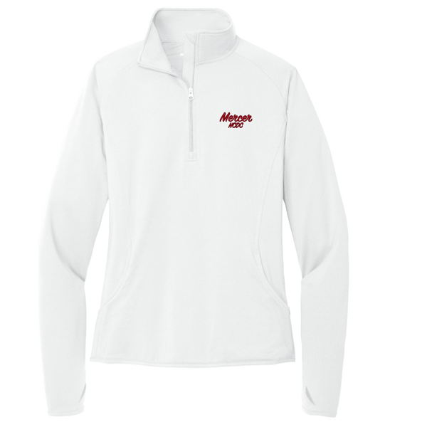 Mercer NCDC Ladies Sport-Wick Stretch 1/4-Zip Pullover