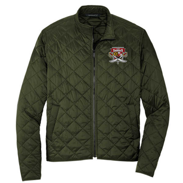 SOMD Lady Sabres Mercer+Mettle Quilted Full-Zip Jacket