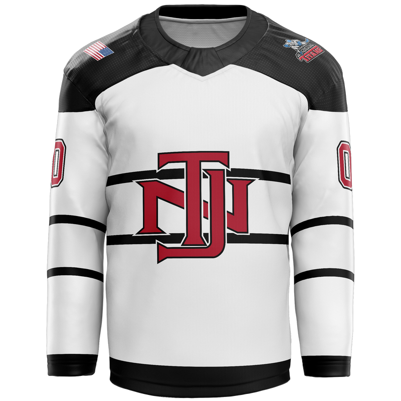 NJ Titans Tier 1 Bantam and Midgets Adult Goalie Sublimated Jersey