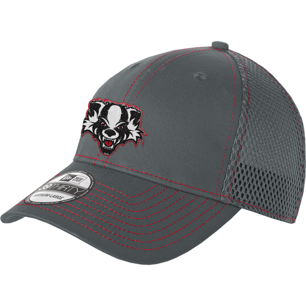 Scary Badgers New Era Stretch Mesh Contrast Stitch Cap