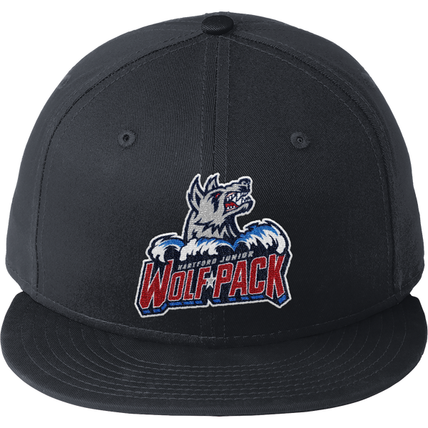 Hartford Jr. Wolfpack New Era Flat Bill Snapback Cap