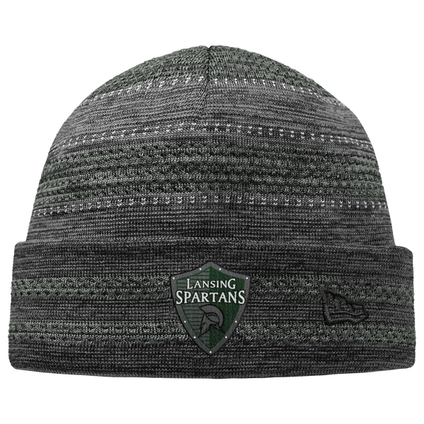 Lansing Spartans New Era On-Field Knit Beanie