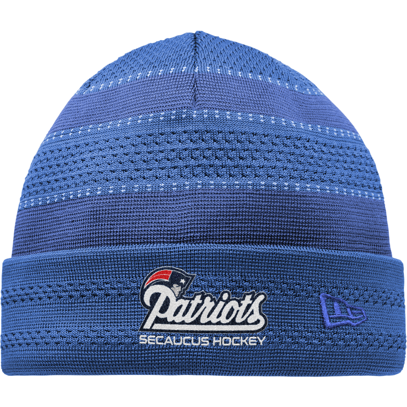 Secaucus Patriots New Era On-Field Knit Beanie